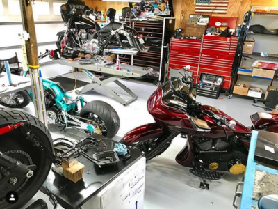 Thor — Doug Keim personal Evo Softail build, photo 3