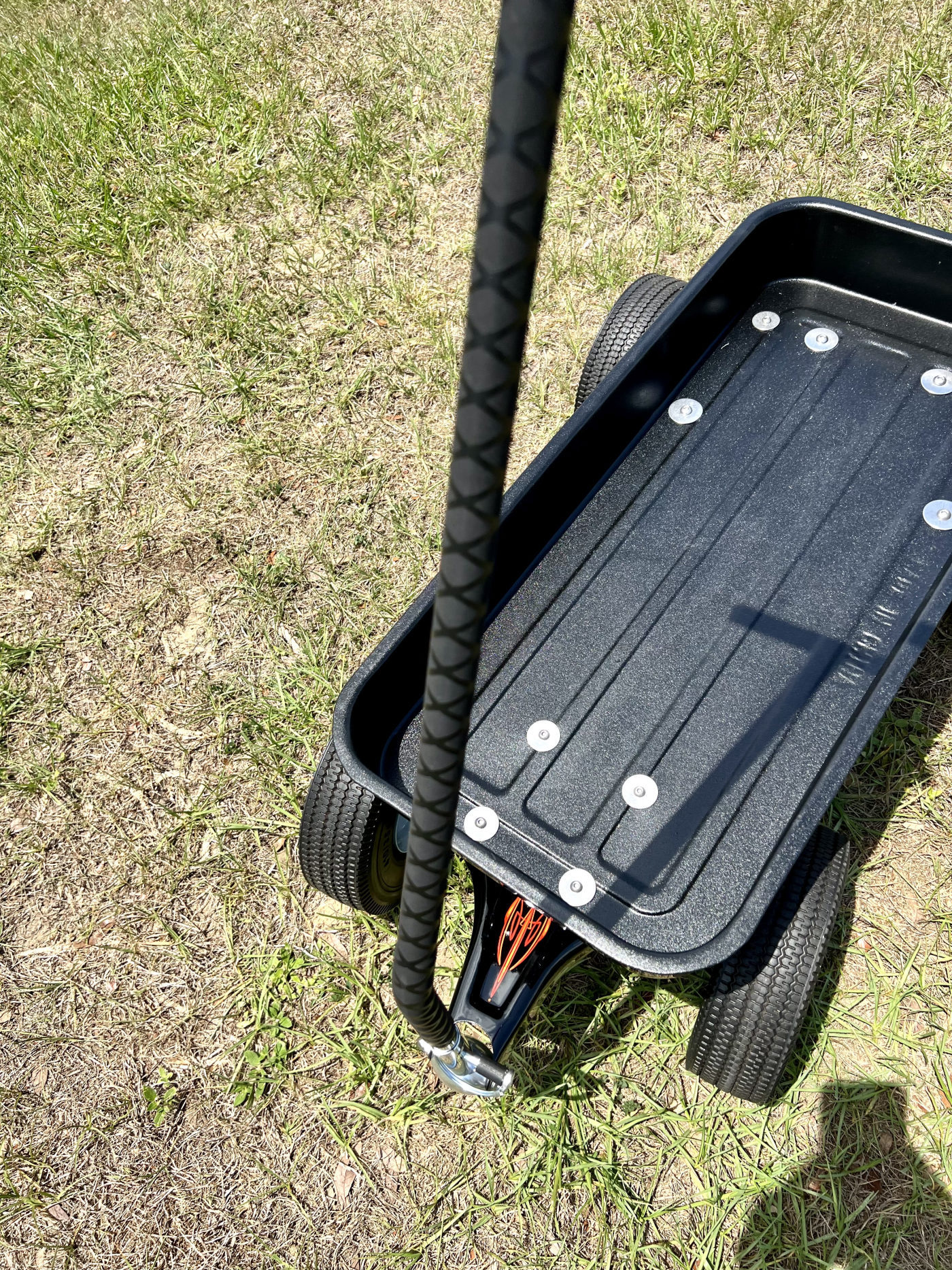 DKCC Blacktop Flyer — three-quarter view showing both Blacktop Flyer and Valhalla 1 panels