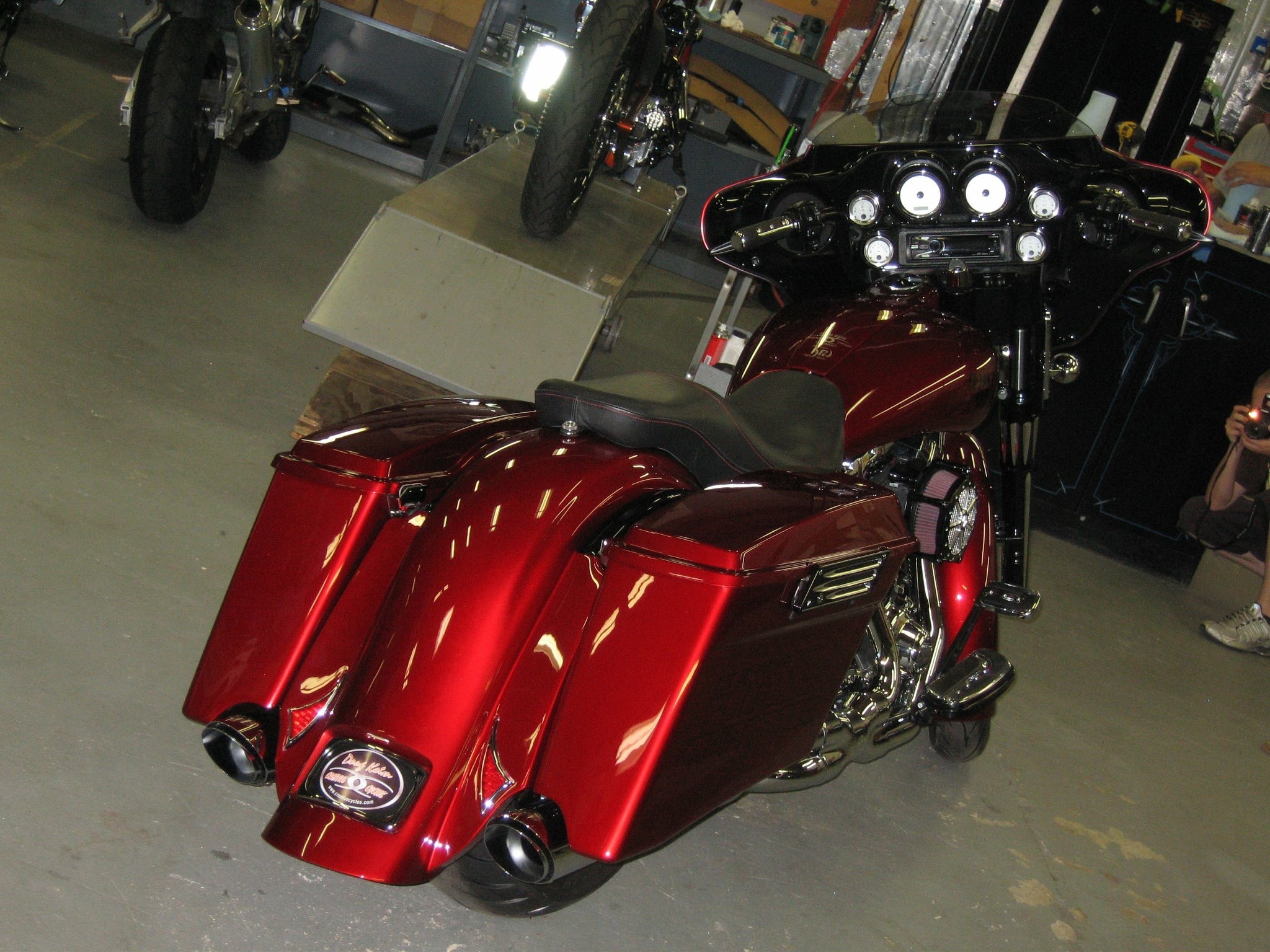 Funk Master Flex HD Street Glide detail — Creative Cycles