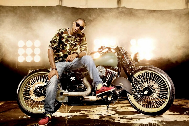 Pharrell Williams Motorcycles detail — Creative Cycles