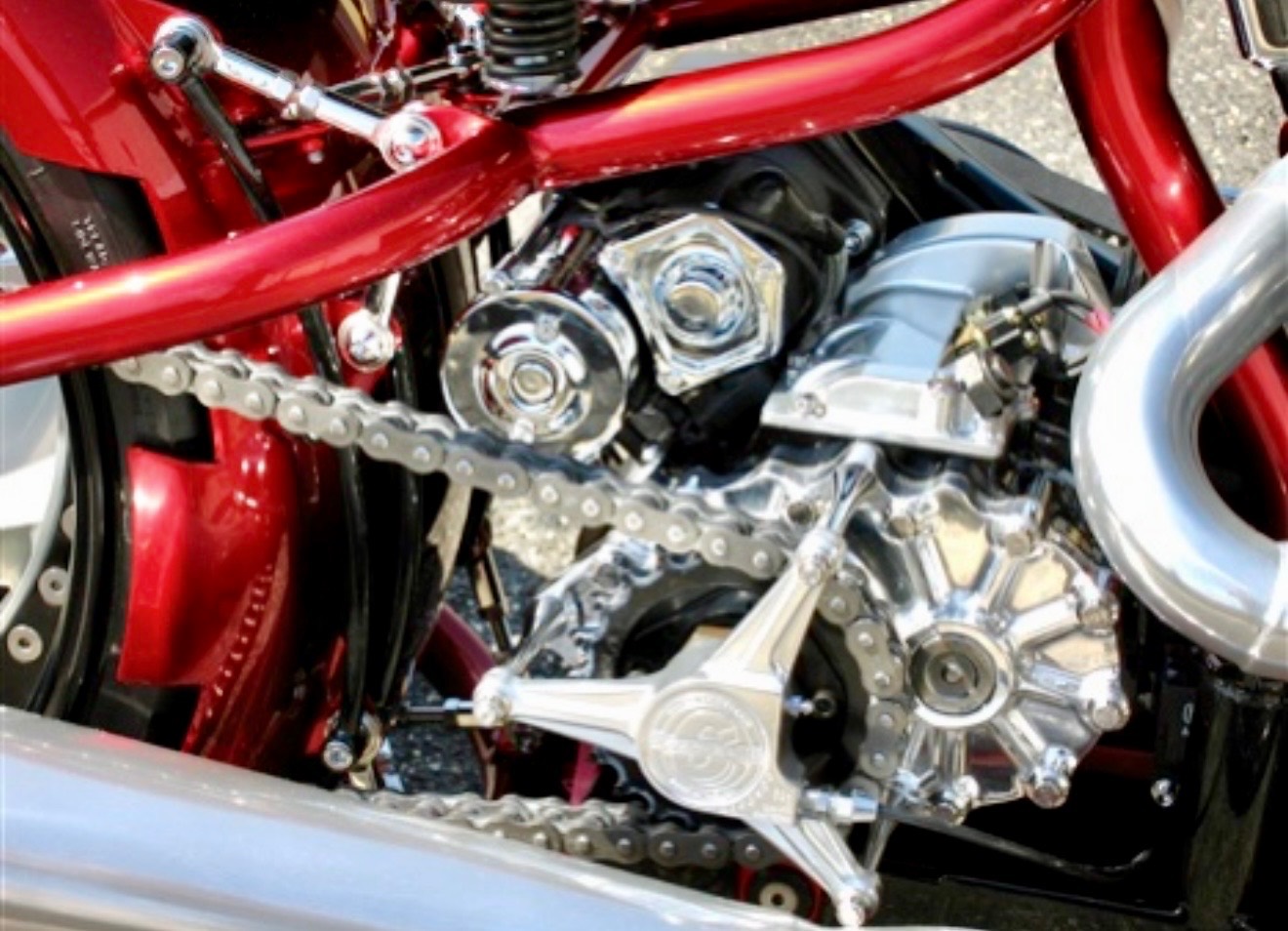 Creative Cycles "Agnes" - Artistry in Iron Las Vegas 2007 Bike — hand-crafted custom motorcycle built by Doug Keim at Creative Cycles, Umatilla FL