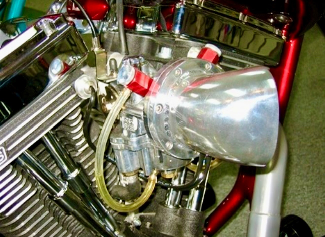 Creative Cycles "Agnes" - Artistry in Iron Las Vegas 2007 Bike — hand-crafted custom motorcycle built by Doug Keim at Creative Cycles, Umatilla FL