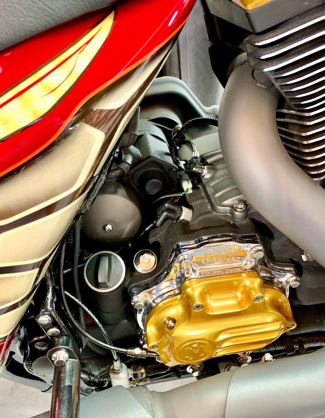 "Scalpel 2.0" Custom H-D Road Glide — hand-crafted custom motorcycle built by Doug Keim at Creative Cycles, Umatilla FL