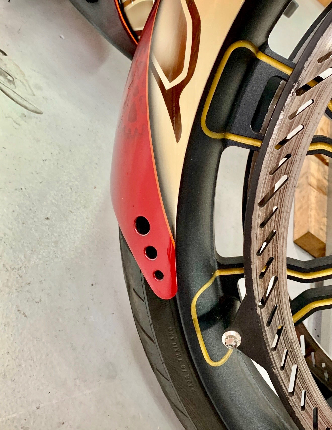 "Scalpel 2.0" Custom H-D Road Glide — hand-crafted custom motorcycle built by Doug Keim at Creative Cycles, Umatilla FL