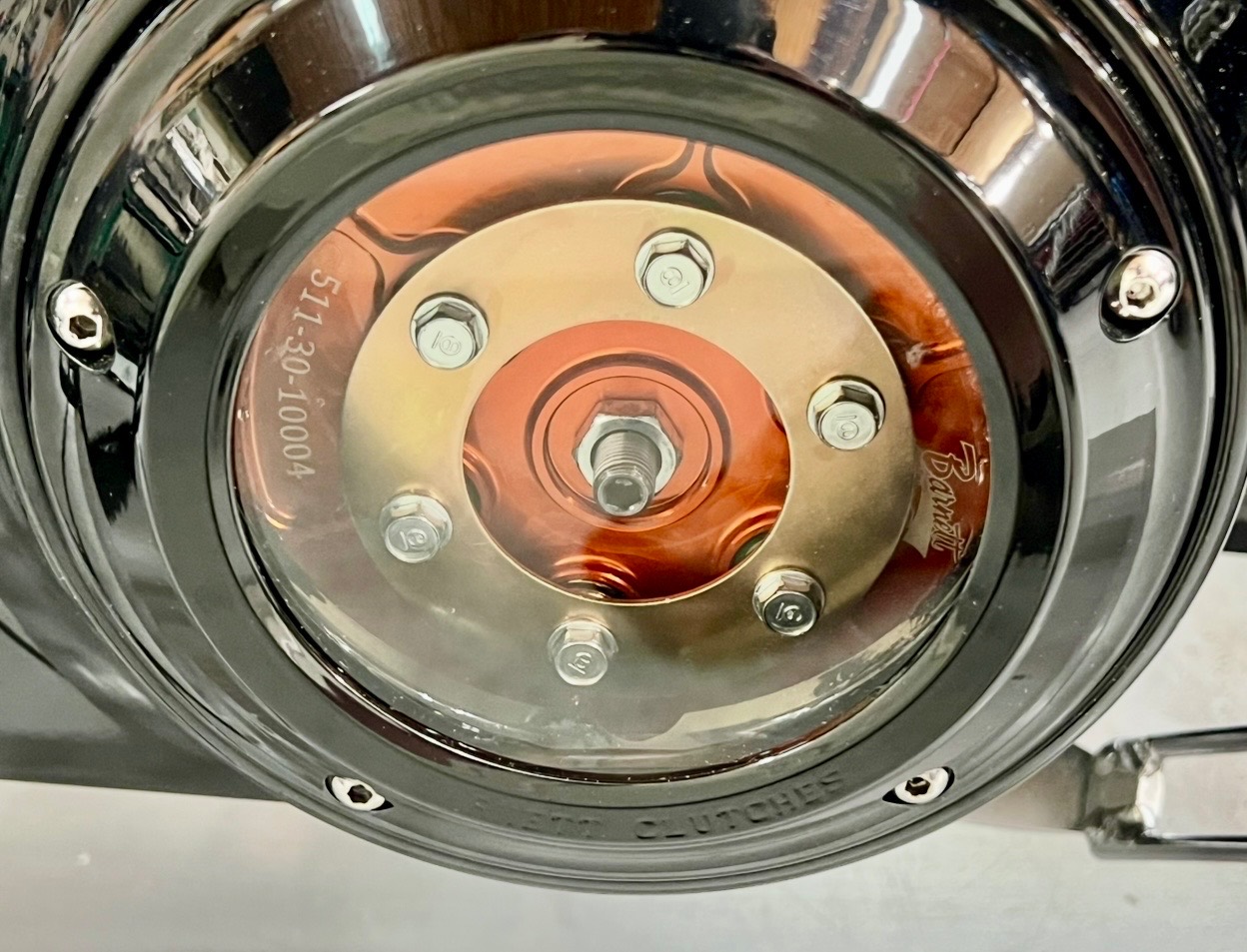 The Matrix custom Harley-Davidson Dyna build photo 10 by Doug Keim Creative Cycles