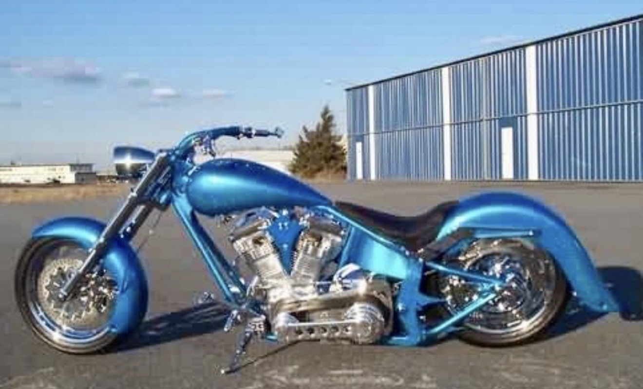 Creative Cycles "PlayStation" — hand-crafted custom motorcycle built by Doug Keim at Creative Cycles, Umatilla FL