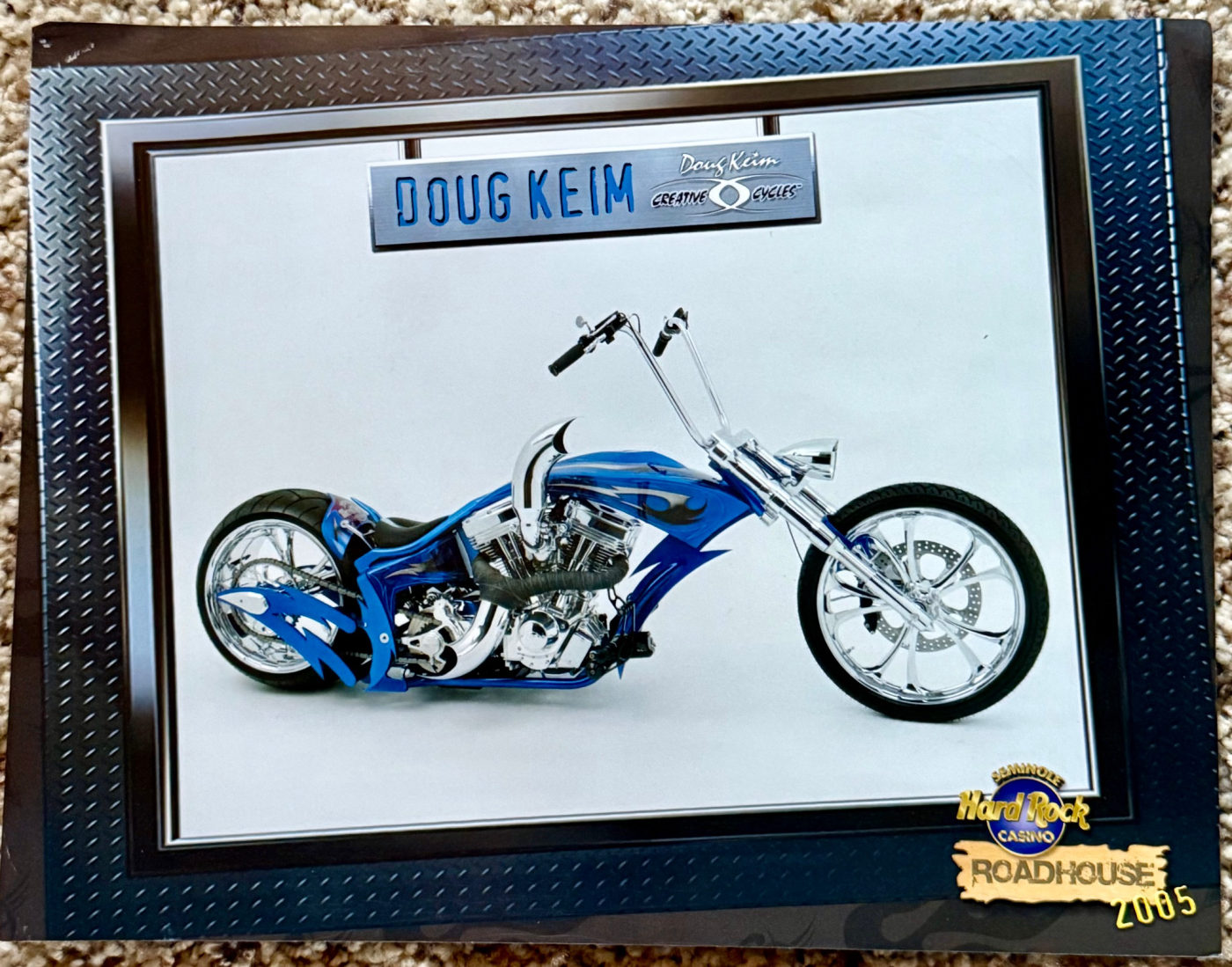Creative Cycles "Hard Rock Casino" Tour Bike — hand-crafted custom motorcycle built by Doug Keim at Creative Cycles, Umatilla FL
