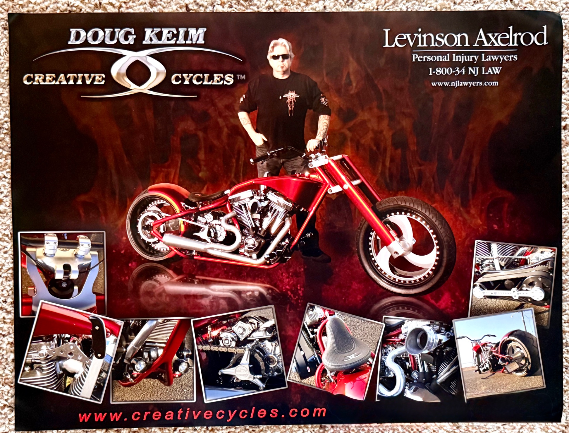Creative Cycles "Agnes" - Artistry in Iron Las Vegas 2007 Bike — hand-crafted custom motorcycle built by Doug Keim at Creative Cycles, Umatilla FL