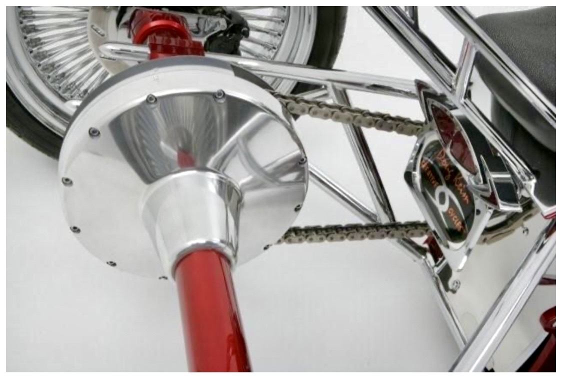 Creative Cycles "Doo-Wop" Big Pimpin' Trike — hand-crafted custom motorcycle built by Doug Keim at Creative Cycles, Umatilla FL