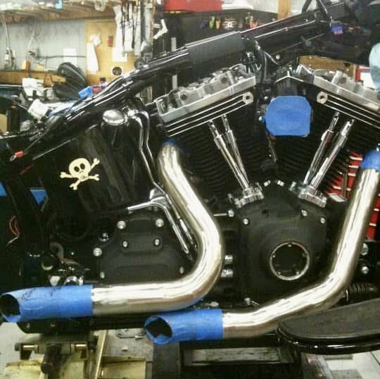 Pharrell Williams Cosmic Racer HD Softail — custom Harley-Davidson built by Doug Keim at Creative Cycles