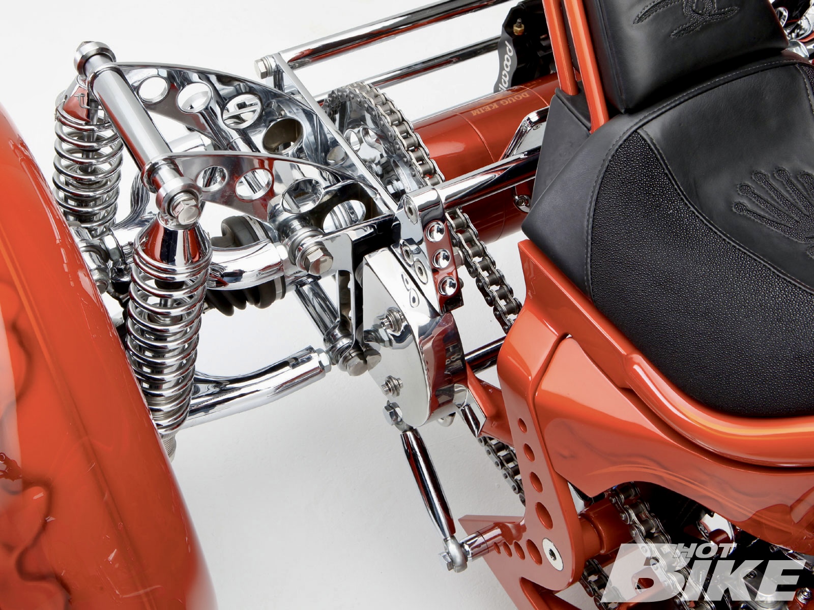 Creative Cycles "Roll-X" Hand Crafted Trike — hand-crafted custom motorcycle built by Doug Keim at Creative Cycles, Umatilla FL