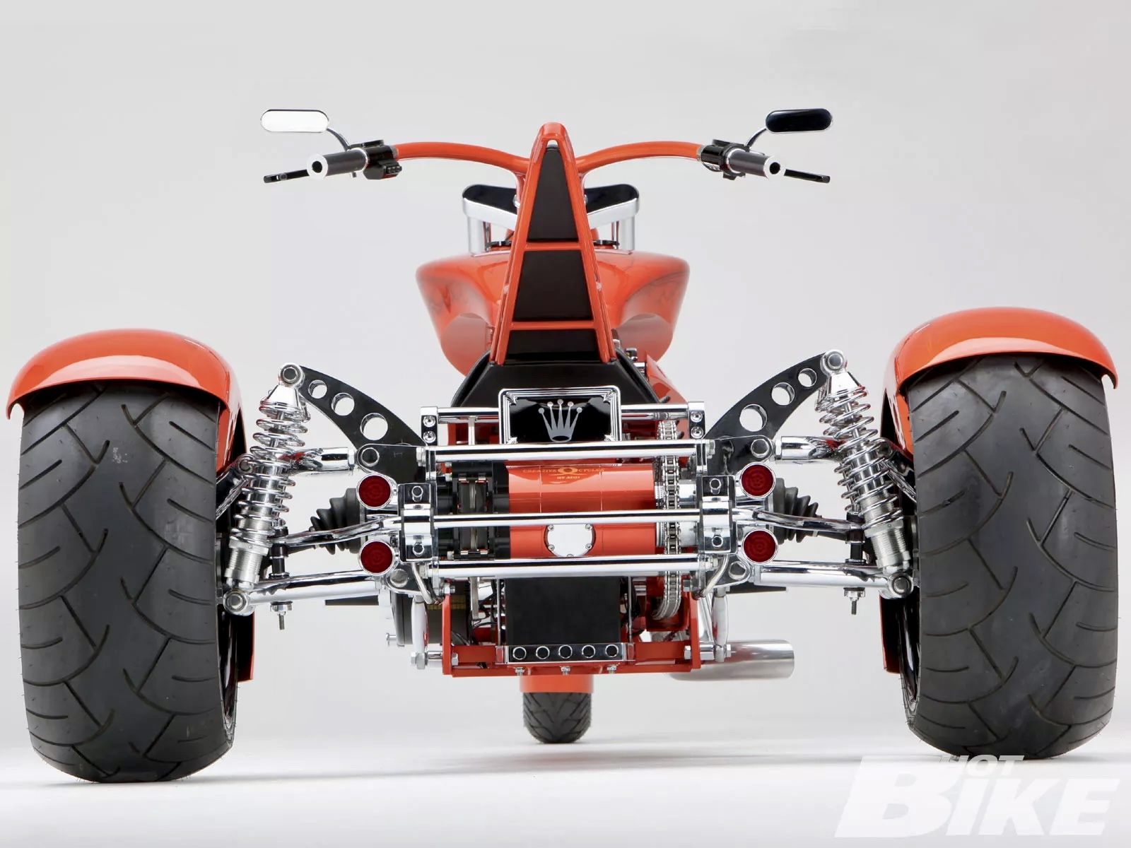 Creative Cycles "Roll-X" Hand Crafted Trike — hand-crafted custom motorcycle built by Doug Keim at Creative Cycles, Umatilla FL