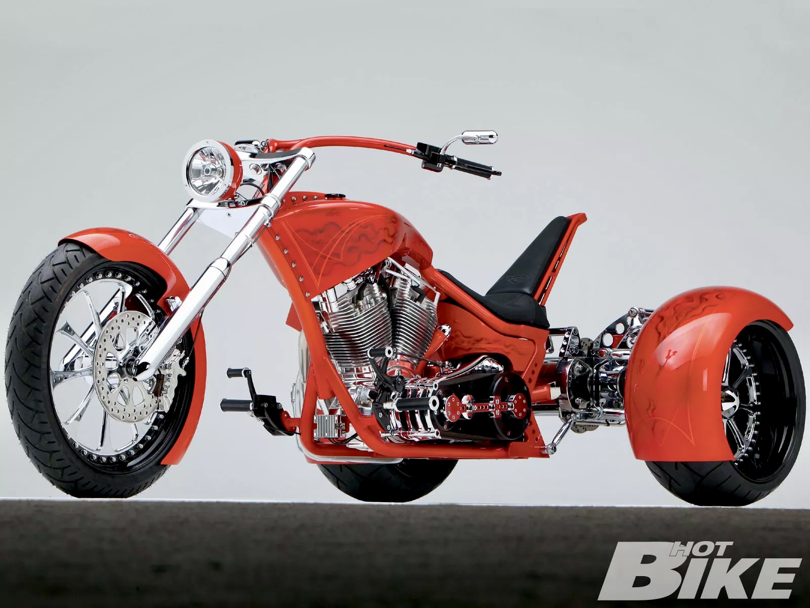 Creative Cycles "Roll-X" Hand Crafted Trike — hand-crafted custom motorcycle built by Doug Keim at Creative Cycles, Umatilla FL